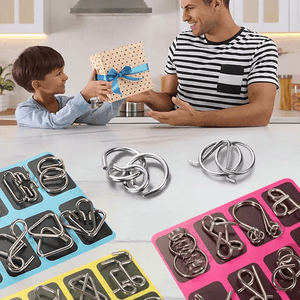 🔥Last Day Promotion 50% OFF🧠🔠Educational intellectual Toys IQ Toys,Metal Brain teaser Puzzles