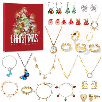 ✨🎄Christmas Sales 49% OFF📿24PCS Christmas Jewelry Mystery Box