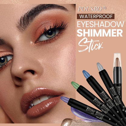 🔥Limited Time Offer 🔥16 Colors Highlight Waterproof Glitter Eyeshadow Stick