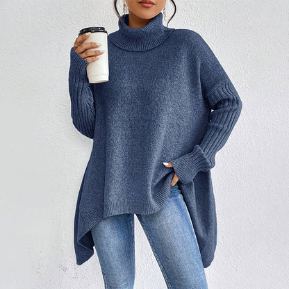 💖LAST DAY PROMOTION - 50%OFF 💖Women’s Fashion Solid Color Turtleneck Sweater👗
