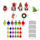 🔥Christams Hot Sale 49% OFF🔥Reflective Light Bulb Magnet Decoration Set