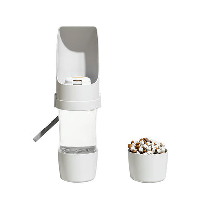 💞🐶Limited Time 50% OFF🐾2-in-1 Portable Pet Bottle with Food Container