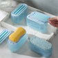 💥Hot Sale 49% OFF💥Multifunctional Soap Box with Roller & Scrubber