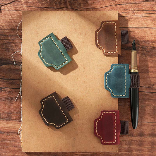 🎄Christmas Sales 65% OFF🎉Magnetic Faux Leather Pen Clip