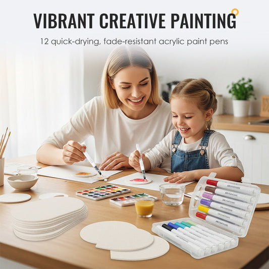 💥Limited-time 49% discount🎨🎁Amazing 3D Foam Texture Painting Set
