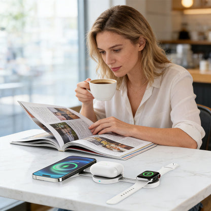 Today's Flash Sale⚡50% OFF🔥3-in-1 Foldable Magnetic Wireless Charger