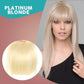 🏆Flash Sale⚡10K+ SOLD! Almost Gone💥Seamless 3D Clip-In Bangs Hair Extensions