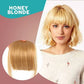 🏆Flash Sale⚡10K+ SOLD! Almost Gone💥Seamless 3D Clip-In Bangs Hair Extensions