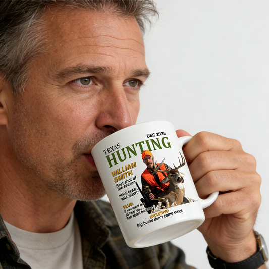 🔥Last Day Promotion 60% OFF🔥Hunting-Themed Ceramic Coffee Mug