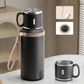 💥LAST DAY 60% OFF ☕2 in 1 Stainless Steel Vacuum Insulated Bottle with Lidded Cup🍵