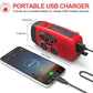 📻 Hand-Crank Solar Emergency Radio with Flashlight & Phone Charging