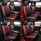 ⭐ 2026 Bestseller | 9-Pieces Full Set Universal Fit Leather Seat Covers | Refresh Your Car Interior 🔥【50% OFF】