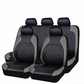 ⭐ 2026 Bestseller | 9-Pieces Full Set Universal Fit Leather Seat Covers | Refresh Your Car Interior 🔥【50% OFF】