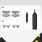 🔥Limited‑Time 50% OFF✨3‑in‑1 Eyeliner & Lower Lash Stamp Kit – Stamp perfect wings & lashes in seconds