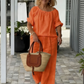 ⏳Time-Limited Special Sale 60% OFF⏰Women's Drawstring Top & Pants 2-Piece Set🌸