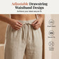 ⏳Time-Limited 50% OFF! 👖⏰Women’s Casual Cotton Linen Capris