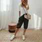 ⏳Time-Limited 50% OFF! 👖⏰Women’s Casual Cotton Linen Capris