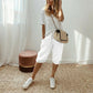⏳Time-Limited 50% OFF! 👖⏰Women’s Casual Cotton Linen Capris