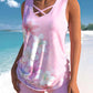 ⏰LAST DAY 60% OFF - Miraclesuit Women's Tummy Control Tankini Set with Built-In Bra