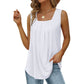 🤩2026 Summer Hot Sale 50% OFF!🔥Women's Square Neck Sleeveless Vest T-Shirt