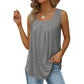 🤩2026 Summer Hot Sale 50% OFF!🔥Women's Square Neck Sleeveless Vest T-Shirt