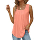 🤩2026 Summer Hot Sale 50% OFF!🔥Women's Square Neck Sleeveless Vest T-Shirt