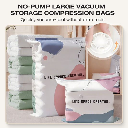 🌸Last Day Buy 2 Get 1 Free💗No-Pump Large Vacuum Storage Compression Bags