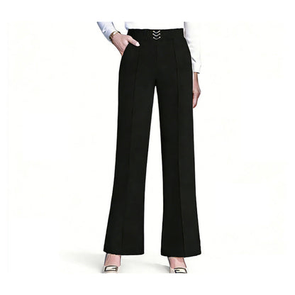⏳LAST DAY SALE 60% OFF !!📢Women's High-Waist Wide-Leg Trousers