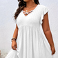 📢Last Day 50% Off!!⏰Women's V-Neck Ruffle Trim Dress