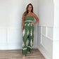 ⏳Last Day-50% OFF!!🌸Women's Sleeveless Halter Wide-leg Jumpsuit