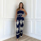 ⏳Last Day-50% OFF!!🌸Women's Sleeveless Halter Wide-leg Jumpsuit