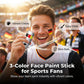 🏆🌈 FLASH SALE 49% OFF!🎉National Flag Face Paint Stick for Sports Fans ⚽