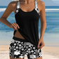 🔥2026 Hot Sale 50% OFF✨⚡ 50K+ SOLD! 🎁Sexy Printed Tank Top & Shorts 2-Piece Swimsuit