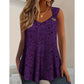 👚 50% OFF NOW! 🌸 Women's Summer Floral Print Sleeveless Tank Top Plus Size
