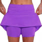 🌞Surprise Price: ￡9.99 Today!!🏆Anti-Chafing Active Skort – Super soft and comfortable🏃‍♀️🎾