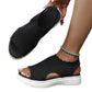 ⏳LAST DAY SALE 60% OFF!🔥🔥Women's Breathable Knit Platform Sandals