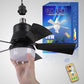 ⏰Summer Hot Sale 50% OFF🎁2-in-1 Portable Ceiling Fan & Light With Remote Control