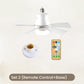 ⏰Summer Hot Sale 50% OFF🎁2-in-1 Portable Ceiling Fan & Light With Remote Control