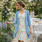 🎊2026 New Arrivals 50% OFF🎁Women's Elegant Chiffon Dress & Cardigan 2-Piece Set