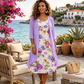 🎊2026 New Arrivals 50% OFF🎁Women's Elegant Chiffon Dress & Cardigan 2-Piece Set