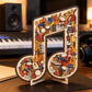 📢📢Hot Sale - 60% OFF !! ⏰Wooden Musical Note Jigsaw Puzzle🎶🧩