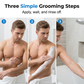 🔥 Buy 2 Get 1 Free🧔💨 Men's Gentle Hair Removal Cream – No Razor, No Pain, No Irritation | Smooth in 5 Mins ⏱️✨