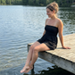 🏆Limited Time Special Sale 50% Off🔥Women Strapless Tube Dress Summer Beach Ruched Romper