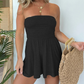 🏆Limited Time Special Sale 50% Off🔥Women Strapless Tube Dress Summer Beach Ruched Romper