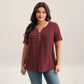 🔥 2026 Hot Sale 50% off !⚡Women's Casual Plus Size Short Sleeve T-Shirt