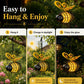 🌙 🐝Surprise Price: Only £9.99!!!🍃🪴Hanging Solar Bee Light – Warm Amber Glow, Flicker-Free, Perfect for Garden Parties, Camping, or Kids’ Rooms – Spread Joy Day and Night 🌞🌜