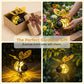 🌙 🐝Surprise Price: Only £9.99!!!🍃🪴Hanging Solar Bee Light – Warm Amber Glow, Flicker-Free, Perfect for Garden Parties, Camping, or Kids’ Rooms – Spread Joy Day and Night 🌞🌜