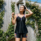 🏖️Summer Hot Sale 60% OFF🌊Women's Plus Size Flowy Tankini Top and Shorts Bathing Suit ✨