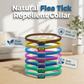 ⏰LIMITED TIME 50% OFF!🔥50K+ SOLD! Natural Essential Oil Pet Pest Repellent Collar - Adjustable Fit & Lightweight