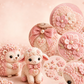 🎀Last Day 50% OFF!!🎁Pink Enchanted Forest DIY Felt Patchwork Kit